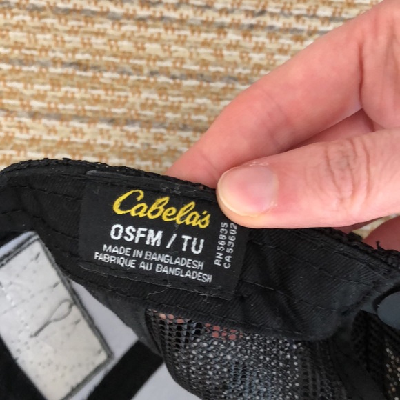 Cabelas navy blue hat - Picture 4 of 4